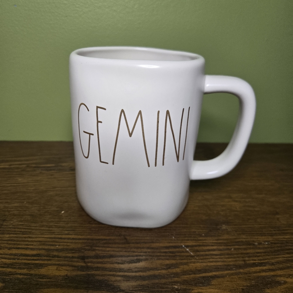 Rae Dunn Gemini Ceramic Mug